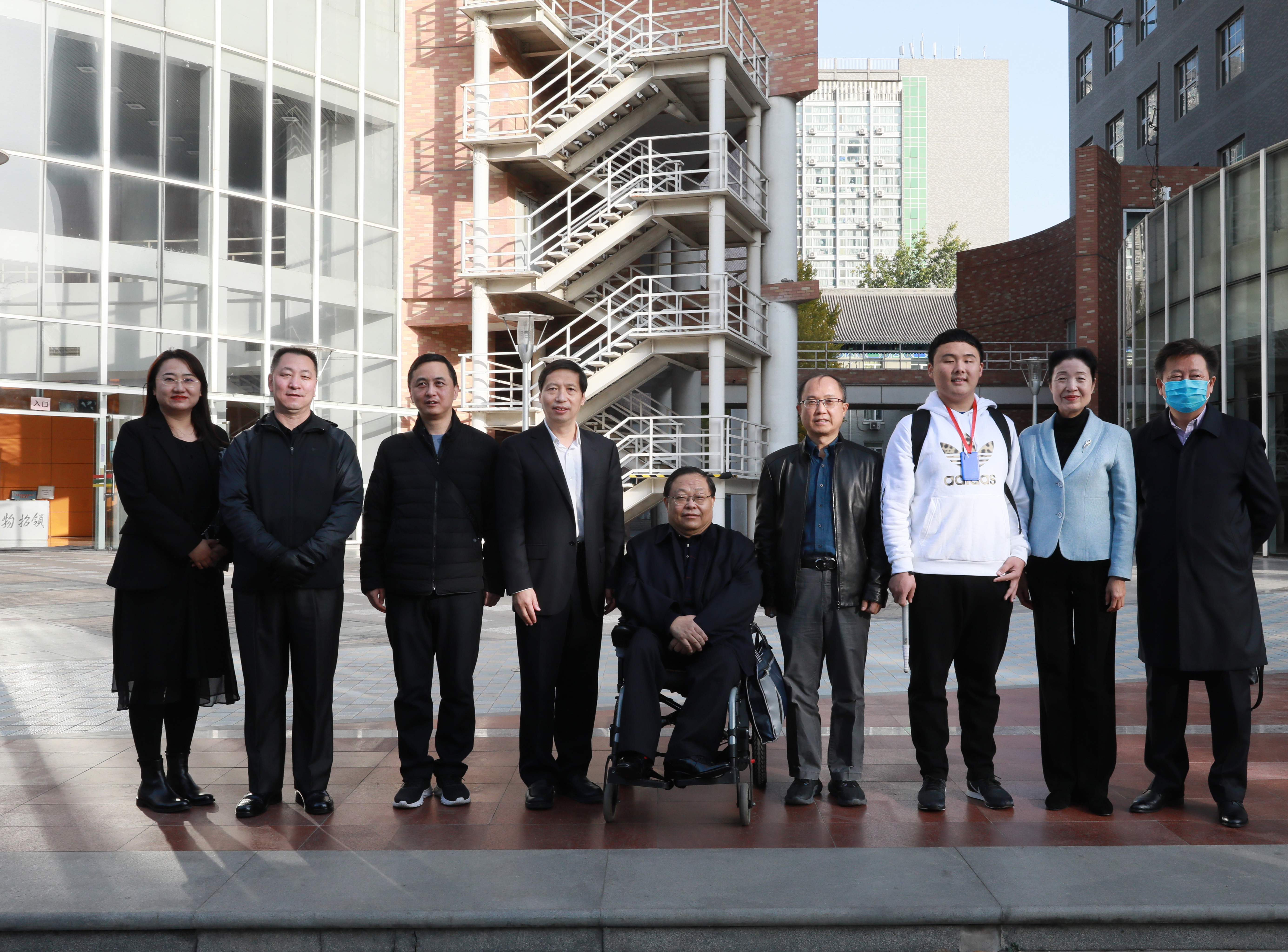 全國無障礙環境建設智庫專家組一行來我校指導無障礙教學建設工作