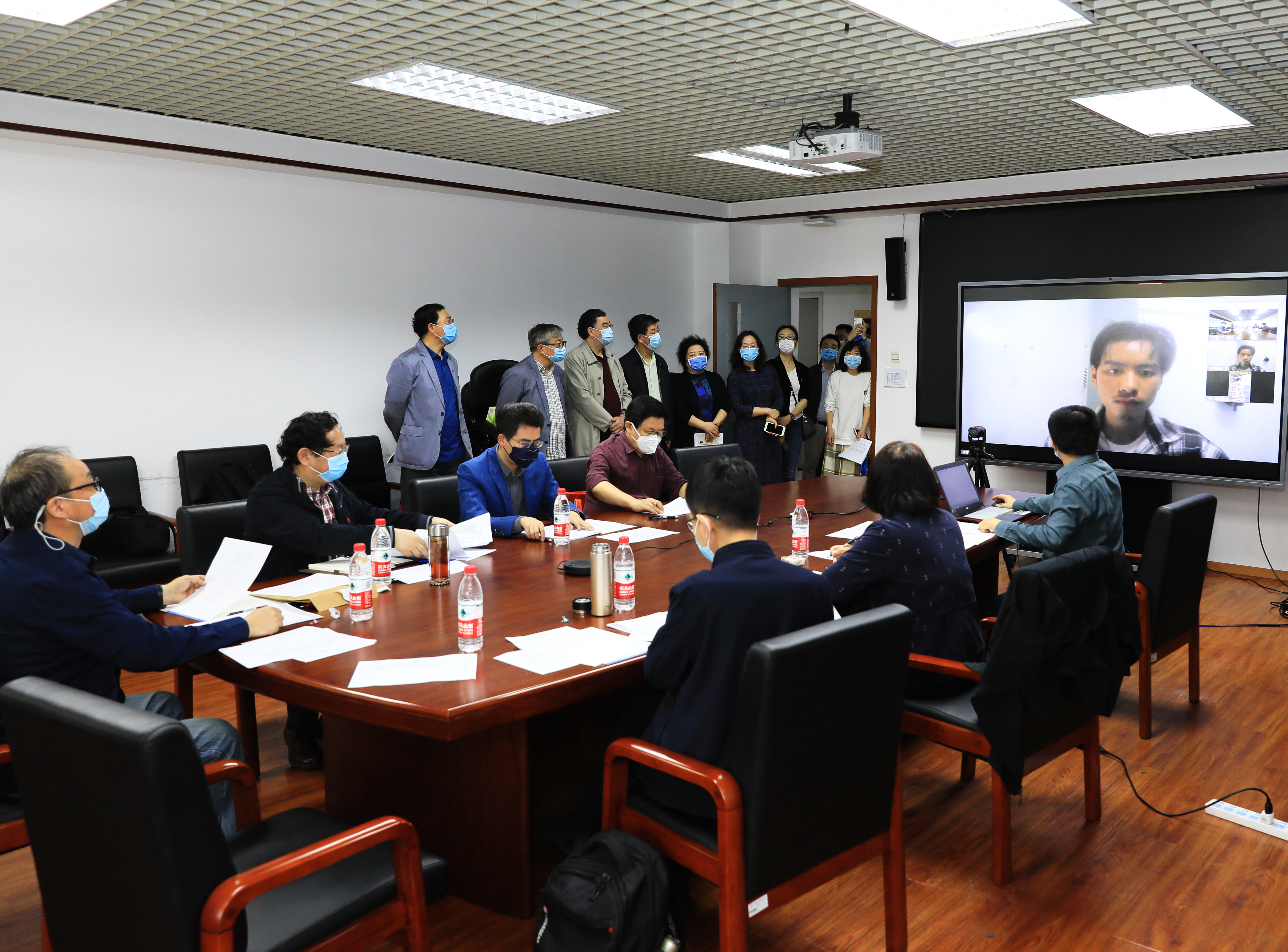 學校2020年碩士研究生招生遠程復試順利啟動